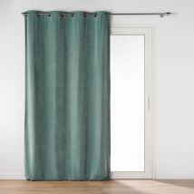 Rideau tamisant en velours uni - Sauge - 135x260 cm - Velours - Home Maison
