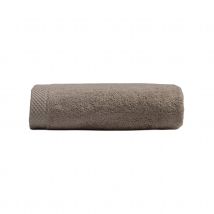 Serviette de toilette premium coton 600 g/m² Mirmande - Taupe - 50x100 cm - Coton - Home Maison