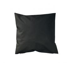 Housse de coussin extérieur avec zip - Gris anthracite - 60x60 cm - Polyester/Toile - Home Maison