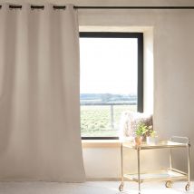 Rideau 100% occultant thermique phonique - Naturel - 160x240 cm - Polyester - Home Maison