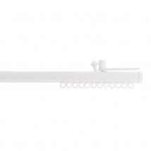 Tringle de porte ajustable en métal - Blanc - 1m20 - Métal - Home Maison