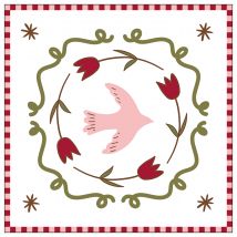 Lot de 20 serviettes papier colombe - Rose - Papier - Home Maison