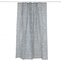 Rideau de douche motif végétal - Vert - 180x200 cm - Polyester - Home Maison