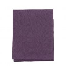 Taie de traversin en 100% coton - Violet parme - Coton - Home Maison