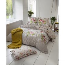 Housse de couette esprit champêtre - Ficelle - Coton - Home Maison