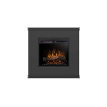 Caminetto elettrico a libera installazione a LED Mod. VENA colore Nero - 23&quot; - 103 x 100 x 35,4