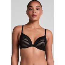 Hunkemöller Vorgeformter Push-up-Bügel-BH Pia Schwarz