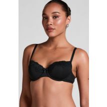Hunkemöller Secret Lace Padded Underwired Bra Black