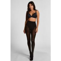 Hunkemöller Pantys 4 Denier Core Control Negro