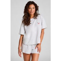 Hunkemöller Pyjama en Coton Gris