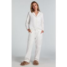 Hunkemöller Pantalon de Pyjama Flanel Blanc