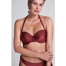 Hunkemöller Haut de bikini bandeau Dune Rouge