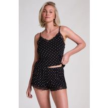 Hunkemöller Ensemble de pyjama Noir