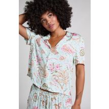 Hunkemöller Veste en satin Vert