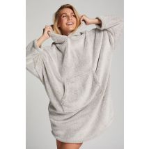 Hunkemöller Hoodie en flanelle et polaire Gris