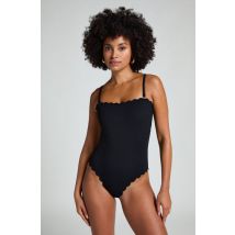 Hunkemöller Maillot de bain Bandeau Scallop Noir