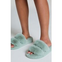 Hunkemöller Tongs femme Double Strap Vert