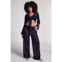 Hunkemöller Pantalon de plage en maille Bleu