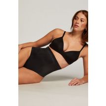 Hunkemöller String taille haute avec gaine sculptante en dentelle scuba Noir