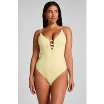Hunkemöller Maillot de bain en crochet Jaune