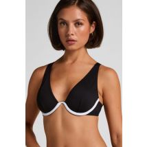 Hunkemöller Haut de bikini en néoprène Noir
