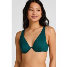 Hunkemöller Haut de bikini en néoprène Vert