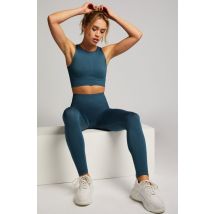 Hunkemöller Legging de sport sans coutures taille haute HKMX Vert