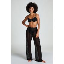 Hunkemöller Pantalon de plage en maille Noir