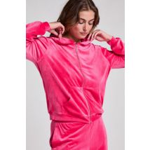 Hunkemöller Manteau à capuche velours Rose