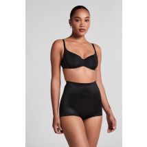 Hunkemöller Culotte taille haute avec gaine sculptante en dentelle scuba Noir