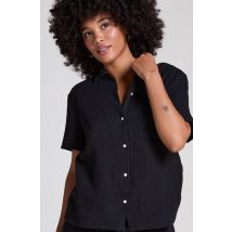 Hunkemöller Veste en mousseline Noir