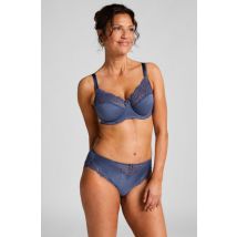 Hunkemöller Slip taille haute Sophie Bleu