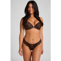 Hunkemöller Slip brésilien Maggie marron
