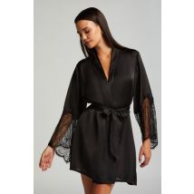 Hunkemöller Kimono Satin Noir