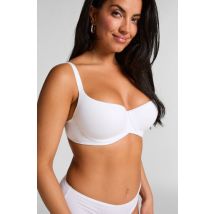 Hunkemöller Soutien-gorge à armatures rembourré en coton Blanc