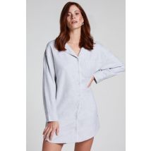 Hunkemöller Chemise de nuit Flanel Gris