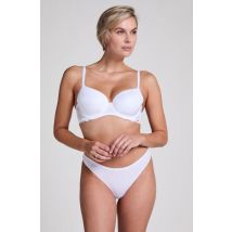 Hunkemöller String en Coton Kira Blanc