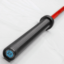 7ft Olympic Barbell Cerakote - 20kg| Warrior By HyGYM - Red
