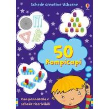 Cinquanta rompicapi. Ediz. illustrata. Con pennarello