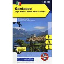 Lago di Garda, lago d'Idro, Monte Baldo, Verona 1:50.000. Carta escursionistica