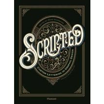 Scripted. Custom lettering in graphic design