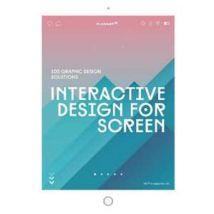 Interactive design for screen. 100 graphic design solutions