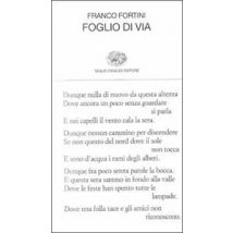 Foglio di via e altri versi