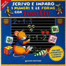 Scrivo e imparo i numeri e le forme con Topo Tip. Con gadget