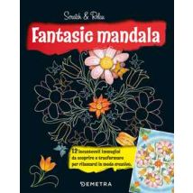 Fantasie mandala. Scratch & relax. Con bastoncino in bambù