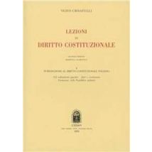 Lezioni di diritto costituzionale. Vol. 1: Introduzione di diritto costituzionale italiano.