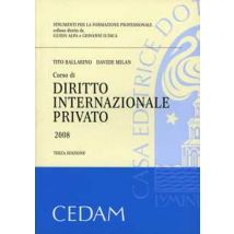 Corso di diritto internazionale privato