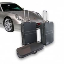 3 Tailor-made luggage in leather for Porsche 991 (front luggage compartment)