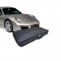 Maßgeschneidertes Gepäck Porsche 991 aus Leder (für die Hutablage)