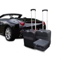 Maletas hechas a medida de cuero para Ferrari California T (para el maletero trasero)